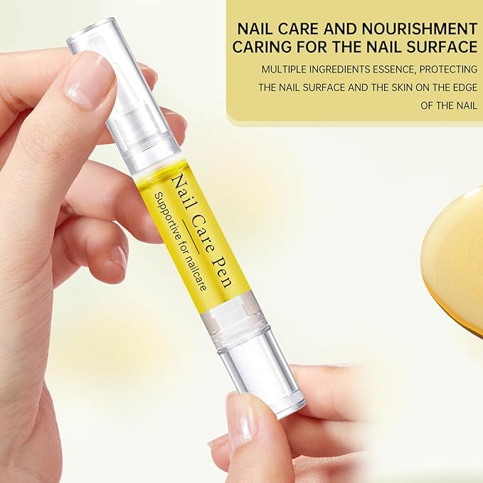 Rejuvenation Nail Growth Oil with Nail File ，Instant Nail Strength & Repair ，Nail Growth Oil Rejuvenation for Brittle, Peeling, Breaking, Thin Nails(3PCS Single)