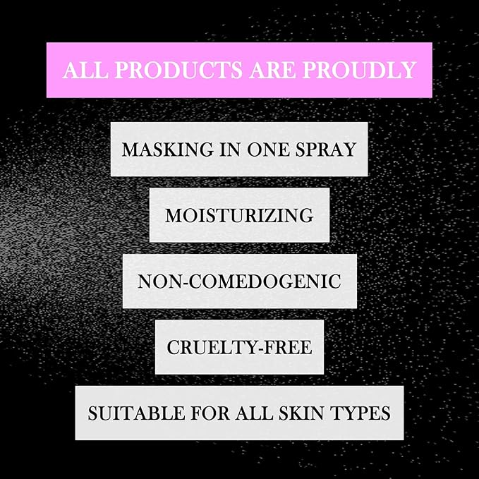 2PCS Hydrating Setting Spray,Long Lasting Makeup Setting Spray Set,Glowing and Matte Finishing Facial Mist,Lightweight Oil Control Face Mist for Make Up, 3.5 Fl Oz