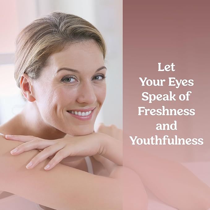 Bionyx Rhodium Under Eye Cream for Wrinkles, Puffiness, Bags - Anti Wrinkle - Hydrating, Moisturizing - 1 Oz