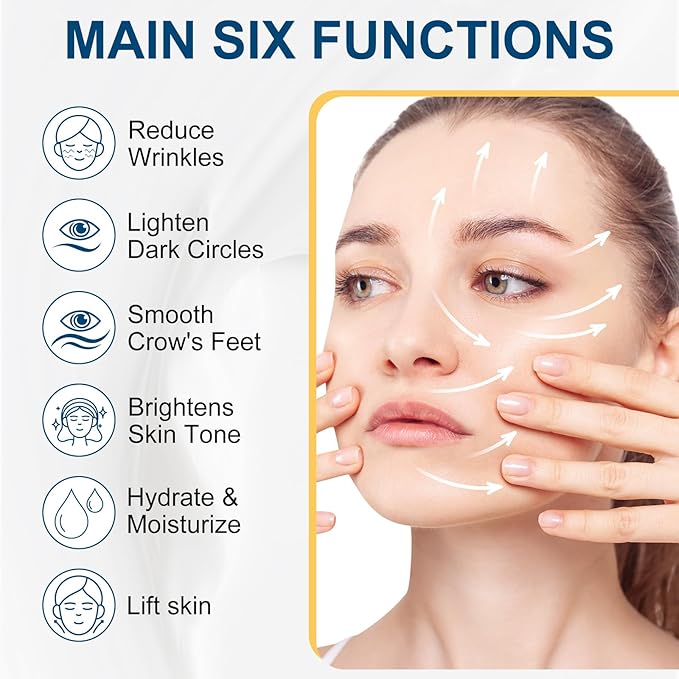 Advanced Retinol Firming Serum Stick, 3-In-1 Skincare Solution Smoothes, Firms & Lifts, Improves Necklines, Wrinkles & Crow'S Feet And Revitalises Dry Skin For Women Face & Neck