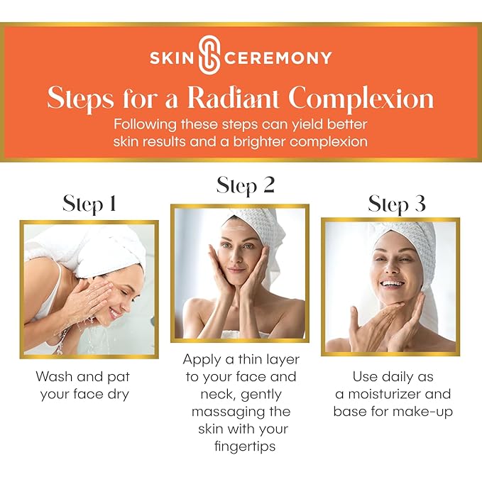 Collagen & Vitamin C Face Serum - Reduces Fine Lines, Promotes Smoother Skin - Dermatologist Tested, Clean Beauty, Korean Skin Care - 1.69 FL.OZ. (2 Pack)