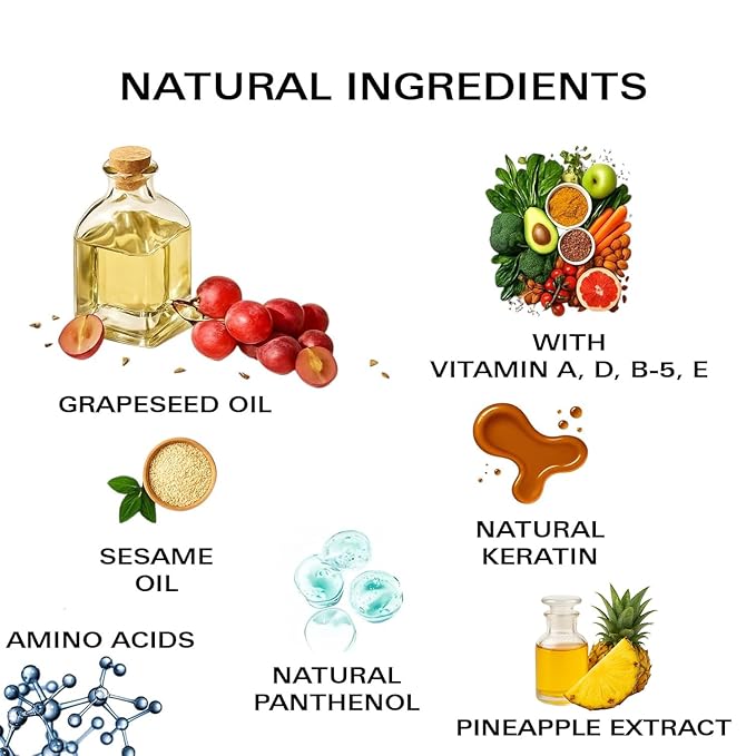 Nail Oil Cuticle Pen - Pineapple - Nail Strengthener & Growth Serum with Vitamin A, D, E, B5, Grapeseed & Natural Oils - Repair for Brittle, Peeling, Thin Nails - Twist Brush Pen