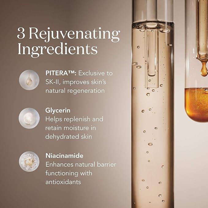 SK-II LXP Ultimate Revival Face Serum - Anti Aging Serum to Target Loss of Firmness, Dryness & Radiance - Intensely Hydrates Skin for a Luminous Complexion (1.6 oz)