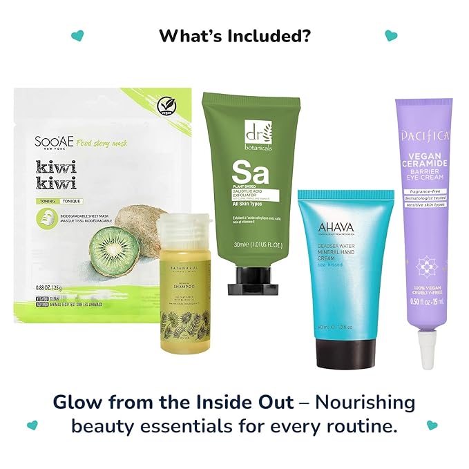 Skincare & Beauty Summer Adventures Await BB Gift Set for Women - Exfoliating, Hydrating, Repairing, and Nourishing