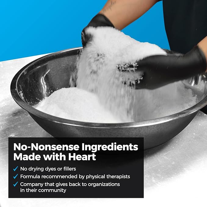 Arnica Infused USP Epsom Salts for Soaking for Pain- 29oz Bag Muscle Recovery Magnesium Bath Soak with Essential Oils, and Turmeric - Ease Tired Muscle & Joint Soother, Foot Baths