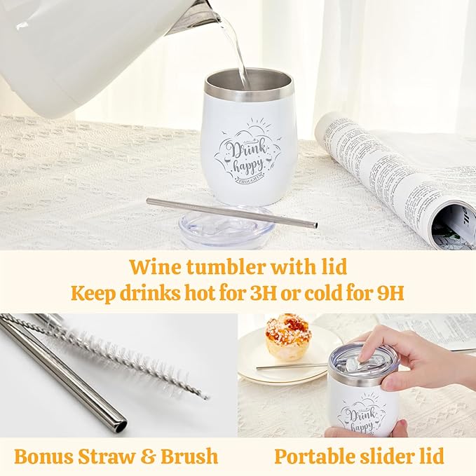 Gifts for Women BODY & EARTH Birthday Gift Sets, Vanilla Bath Set Spa Gifts for Women, 6pcs Womens Gift Vanilla Spa Kit for Mother