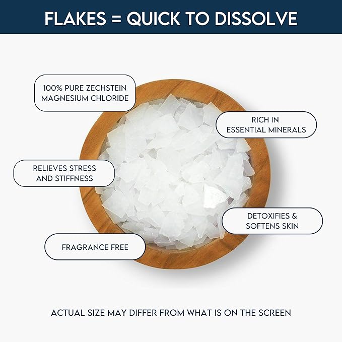 Epsom Salt + Magnesium Flakes Bundle (Pouches)