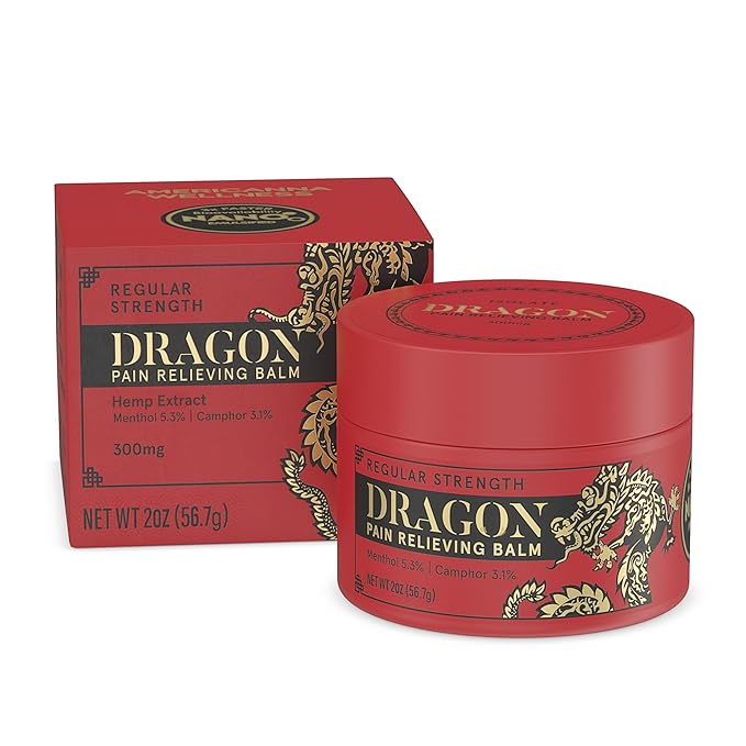 Dragon Balm 2.0 oz Jar Regular Strength