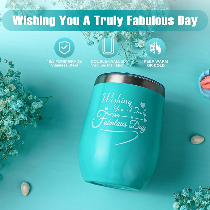 Birthday Gifts for Women, Spa Gift Baskets for Women Mom Her Wife Best Friends Girlfriend Teen Girls Sister Teacher Nurse, Unique Blue Self Care Relaxing Gifts for Christmas Valentines Mothers Day