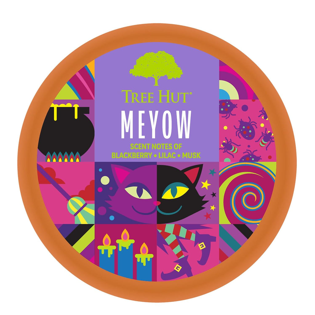 Tree Hut Shea Sugar Scrub Meyow | Exfoliating Body Scrub Removes Dead, Dry Skin for a Soft & Hydrated Feel | Nourishing Essential Body Care | 18 fl oz.