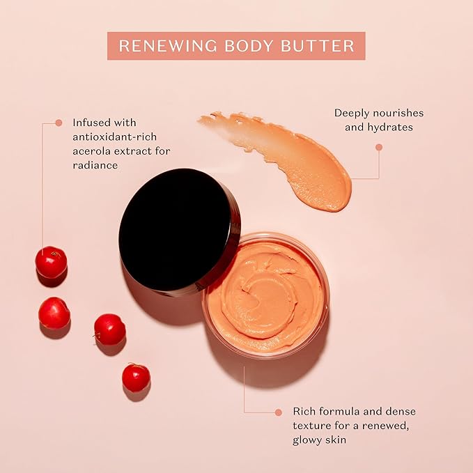 Nativa SPA Acerola Cherry Ritual. Soft & Radiant Bundle: Body Butter (200g), Body Oil (100 ml) & Body Scrub (200g)