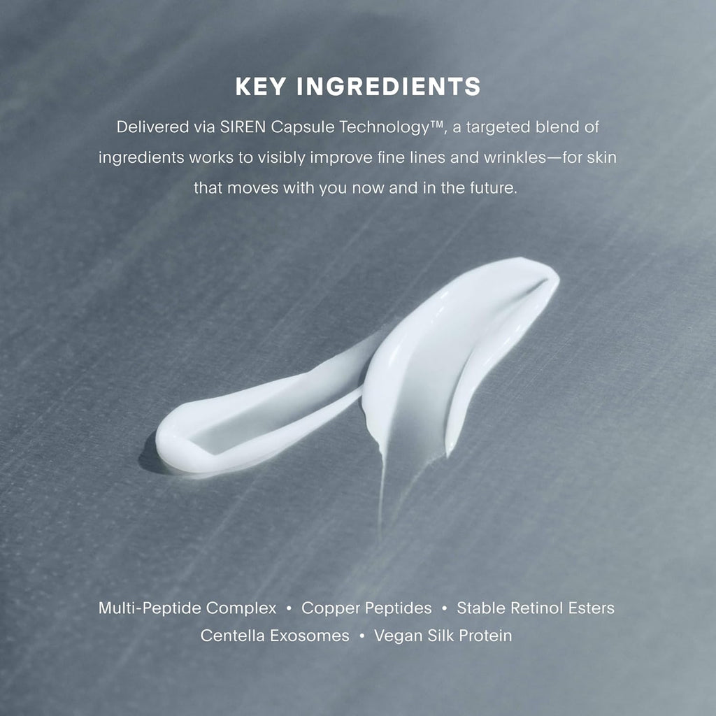 U Beauty The SMOOTH Dynamic Wrinkle Defense Serum - Multi-Peptide Complex, Copper Peptides, Retinol, Centella Exosomes, Vegan Silk Protein for Visible Wrinkle Reduction, Firming & Hydration, 30ml