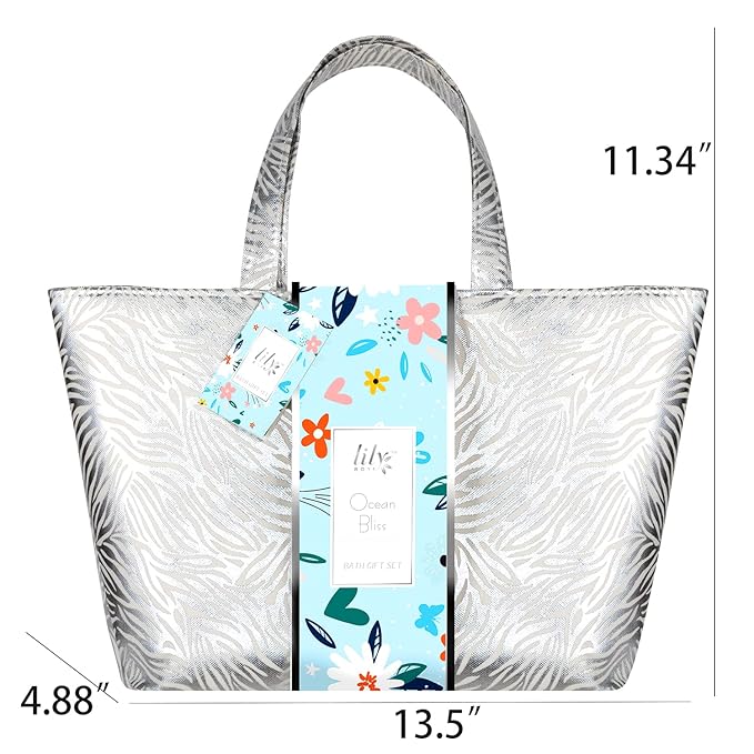 Mothers Day Gift for Mom - XXXL Bag Spa Gift Set for Women Luxury Bath and Body Gift Bag Set for Women Spa Kit Pampering Gifts for Her Christmas Birthday Gifts Spa Bath Gift Set with Shower Gel