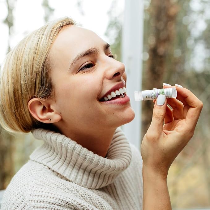 Lip Balm Empty Container Tubes 3/16 Oz (5.5ml) Pack of 12 Natural Translucent Color