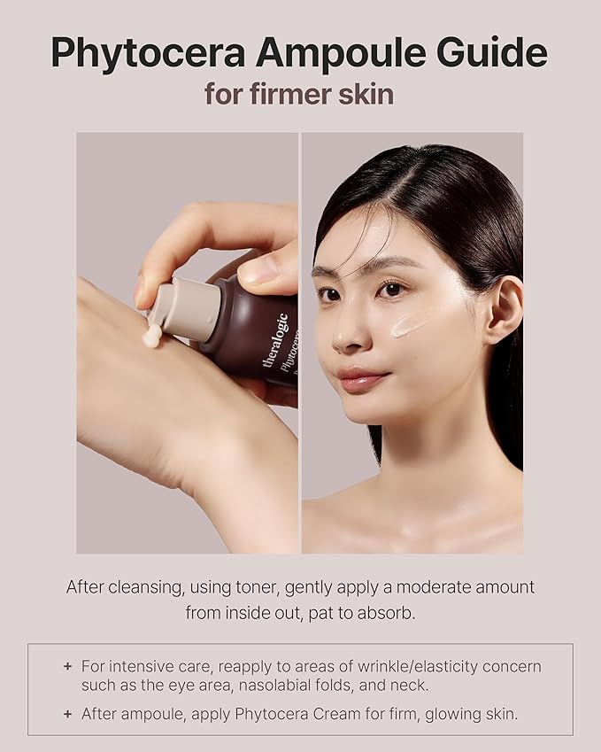 Phytocera Pro Antioxidant 10X Ampoule - Ceramide Lifting Elasticity Age-Defying Face Serum with Collagen, Hyaluronic Acid, NMF - Vegan and Dermatologically Tested, 1.69 fl.oz.