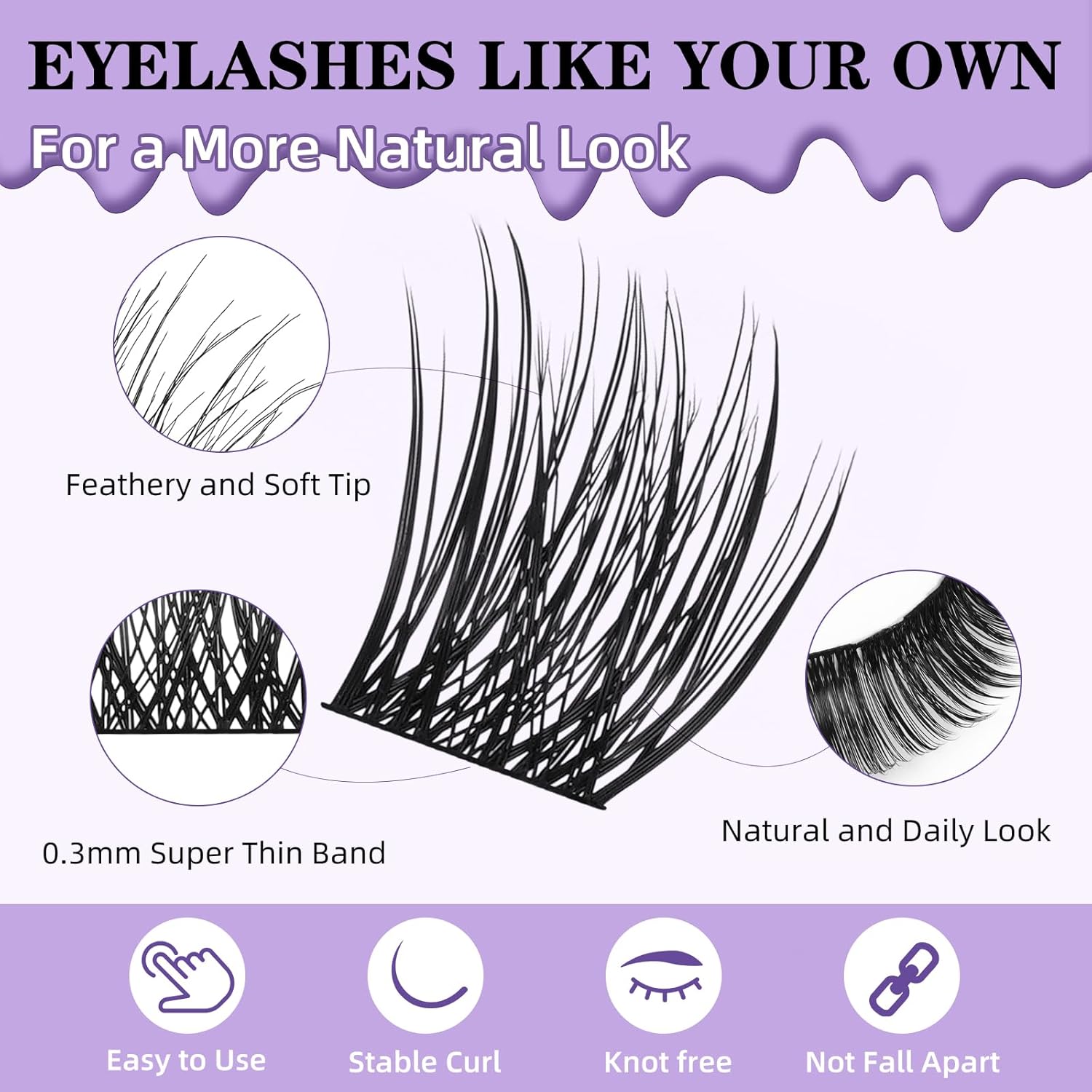 B&Qaugen Lash Clusters Kit Natural Lash Extension Kit for Beginners Z14 156 PCS Wispy Eyelash Extension Kit 8-18 Mixed Cluster Eyelash Extensions Kit D Curl Diy Lash Extension Kit at Home（kit，Z14）
