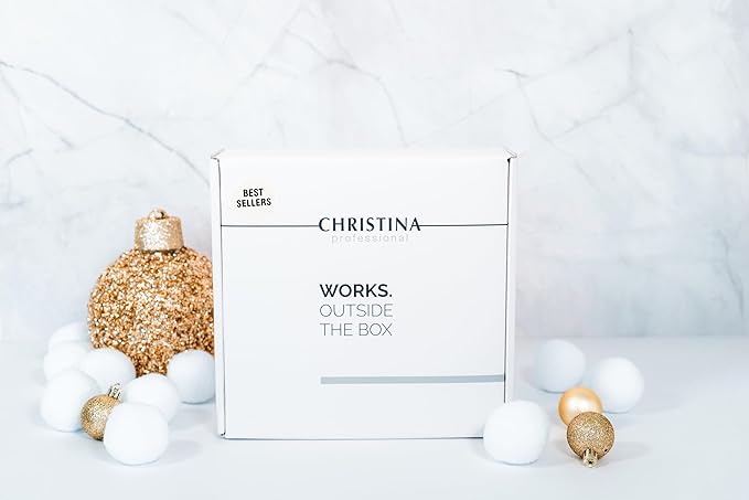 '-CHRISTINA- Christmas Gift Box #6 | Cleanser Serum Peeling Soap Day Cream SPF50