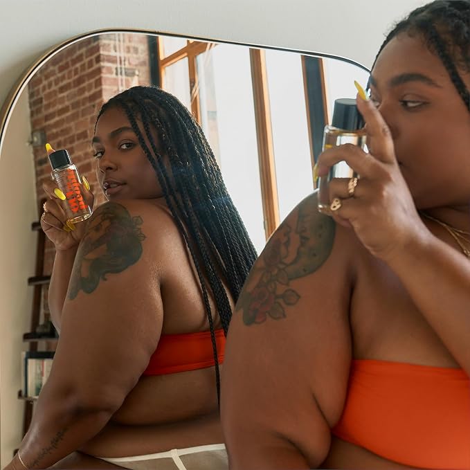 OUI the People FEATHERWEIGHT Hydrating Body Gloss, Unscented, Skin Barrier Boosting Serum Oil for Deep Hydration, Softens & Firms, Mothers Day Gifts & Gifts for Mom, Shimmer Body Oil, 3.3 oz