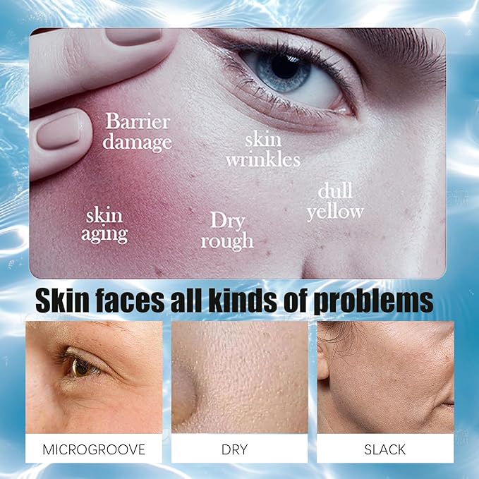 Ultra-Hydrating Serum 5% 30PCS + Em ergency Repair and Firming Oil-Suspension Serum 30PCS - Single-Use Vials Hyaluronic Acid Tubes - 4D Hyaluronic Acid Skincare for Women Anti Aging