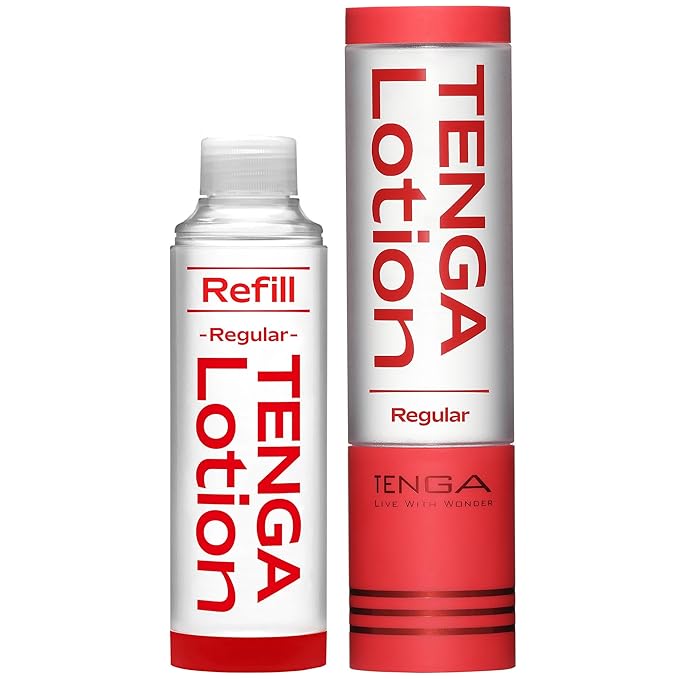 TENGA Lotion + Refill Regular Bundle Set, 5.75 Fl Oz