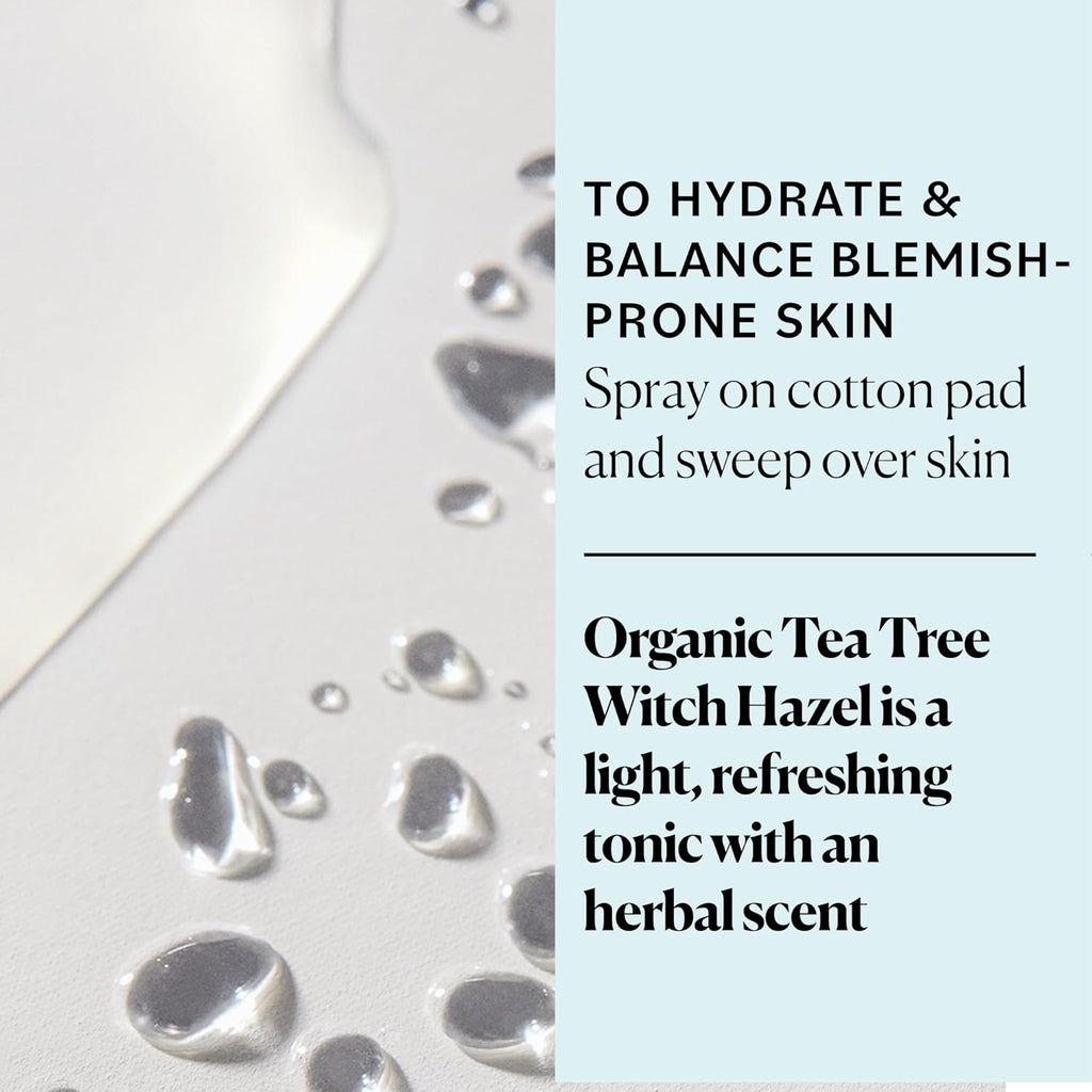 Sky Organics Organic Tea Tree & Witch Hazel for Face, Purifying Facial Toner to Hydrate, Soothe, Cleanse and Balance Blemish-Prone Skin, Helps Minimize The Appearance of Pores, 8 fl oz webook