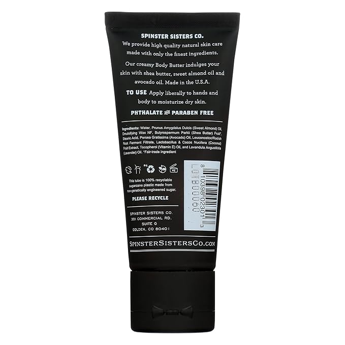 Co. Body Butter, Lavender, All Natural, Cruelty Free, 2 Ounce (Pack of 3)