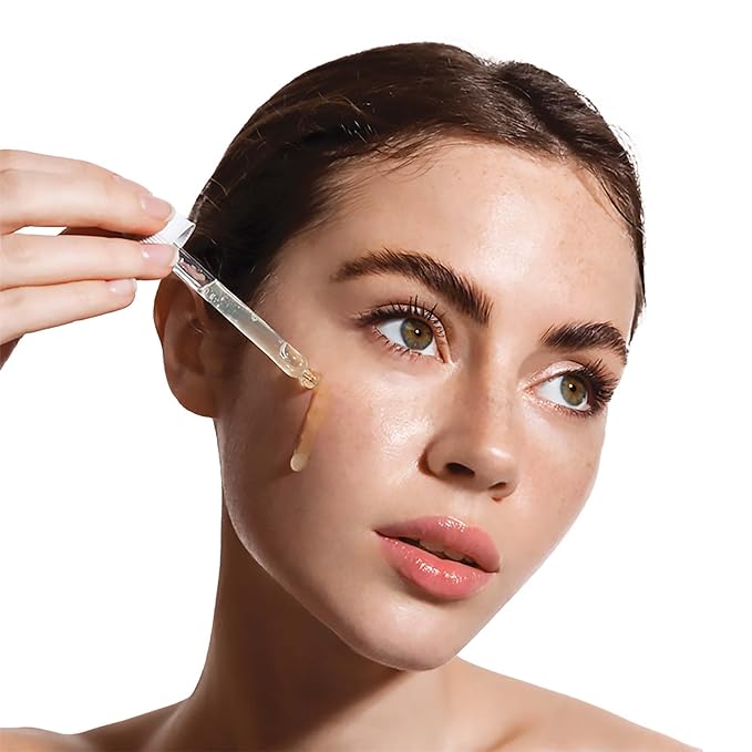 Klara Cosmetics Reset 5 in 1 Face Serum - Vitamin C Face Serum with Bakuchiol, Peptides and Niacinamide - Hyaluronic Acid Serum for Face - 1 oz