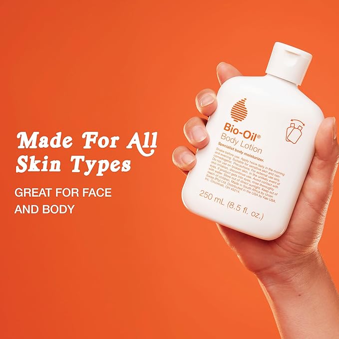 Bio-Oil Moisturizing Body Lotion for Dry Skin, Ultra-Lightweight High-Oil Hydration, with Jojoba Oil, Rosehip Oil, Shea Oil, and Hyaluronic Acid, 5.9 oz