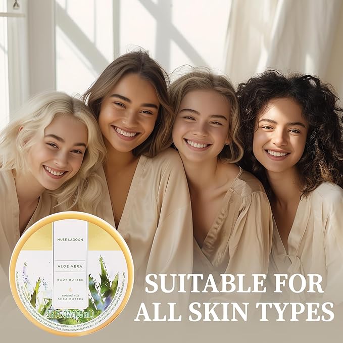 Princess Belle After Sun Body Butter, Shea Body Butter, Body Moisturizer for Dry Skin, After Sun Care, After Sun Moisturizer for Women