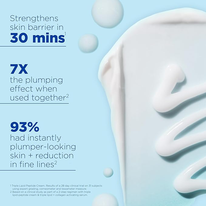 Skinfix Barrier + Firm Trio - Full-Size Plumping Serum, Mini Moisturizer, Mini Eye Cream with Patented B-L3™ Complex - Hydrate & Strengthen Skin Barrier