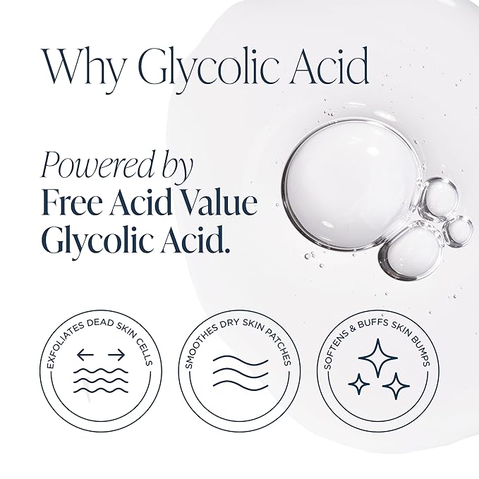 Glytone KP Kit – Exfoliating Body Wash, Glycolic Acid Lotion & Shower Pouf for Keratosis Pilaris – Smooth Rough Bumpy Skin, Fragrance-Free Skincare Routine for Dry Skin & Chicken Skin – Routine Kit