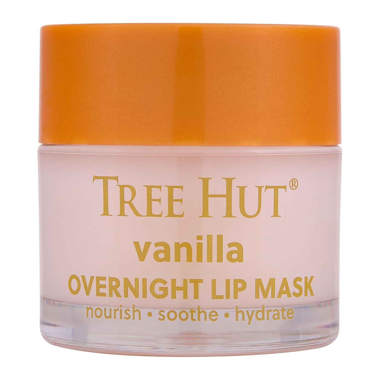 Tree Hut Vanilla Overnight Lip Mask | Leave on Overnight & Wake up to Soft, Hydrated Lips | Elevate your Self Care Routine | .6 oz.