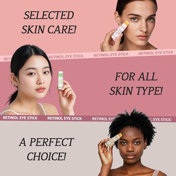 Hydrating Multi Balm Stick, All-in-One Hydrating Lip Balm Eye Cream Neck Cream Make Up Base, Reduce Wrinkle & Moisturizing Moisturizer For Face Skin Care(0.13oz *24pcs)