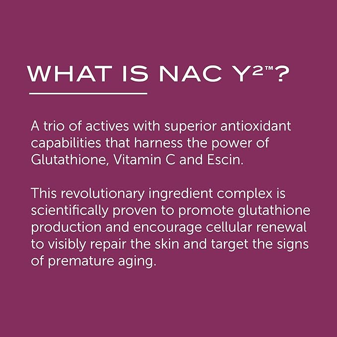 111SKIN Y Theorem Repair Light Serum NAC Y2, Lightweight Serum for Sensitive & Oily Skin, Soothes Redness & Fine Lines, 1.01 oz