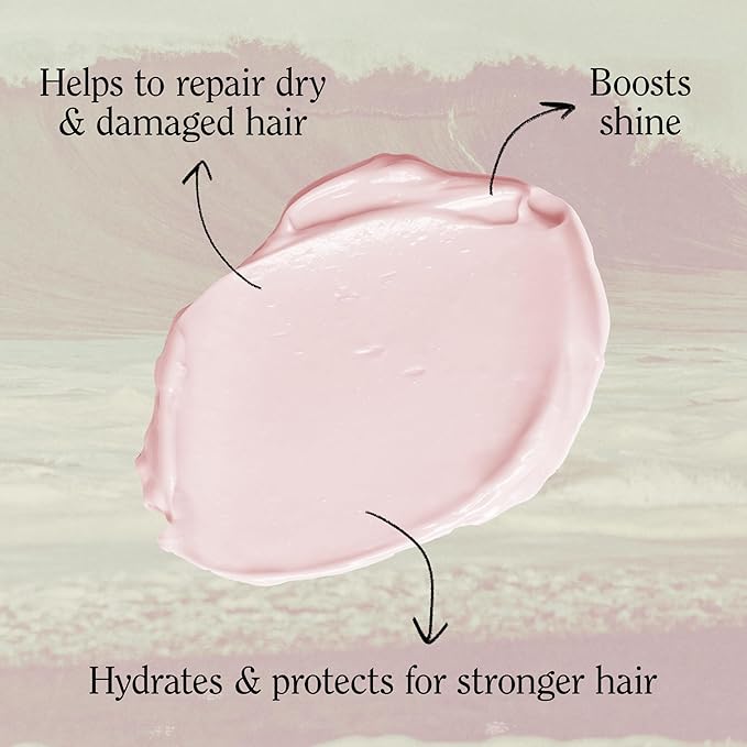 California Naturals Deep Repair Hair Mask, Paraben and Sulfate Free, Deep Conditioner for Dry, Damaged Hair, Nautral, Vegan, Hydrating and Conditioning, For Curly, Frizzy, All Hair Types, 12 fl oz