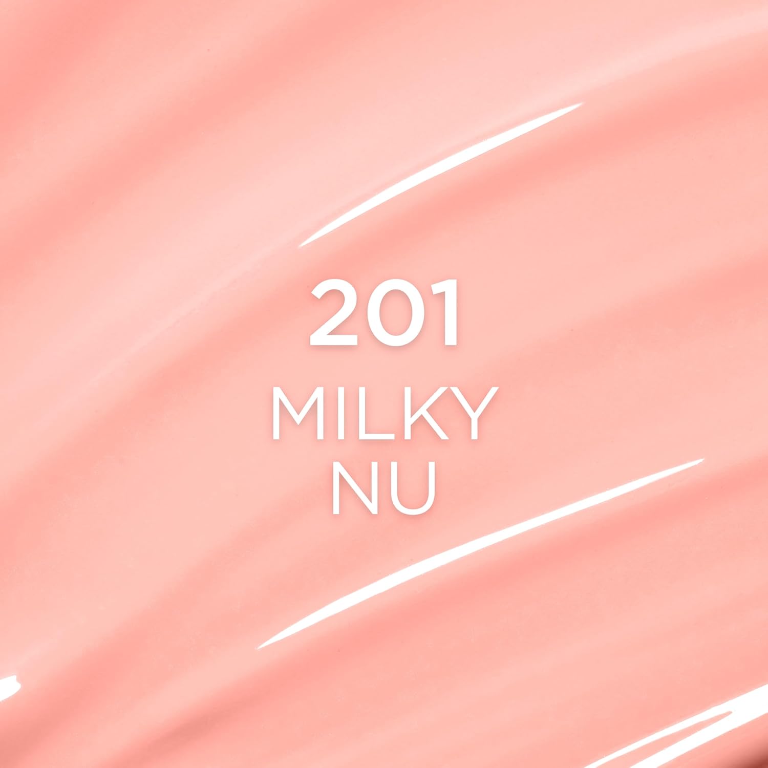 L'Oreal Paris Plump Ambition Hyaluron Lip Oil, 24 HR Lip Gloss with Hyaluronic Acid, Volumizing Formula with Glass-Like Shine, Milky Nu 201, 0.16 Fl Oz