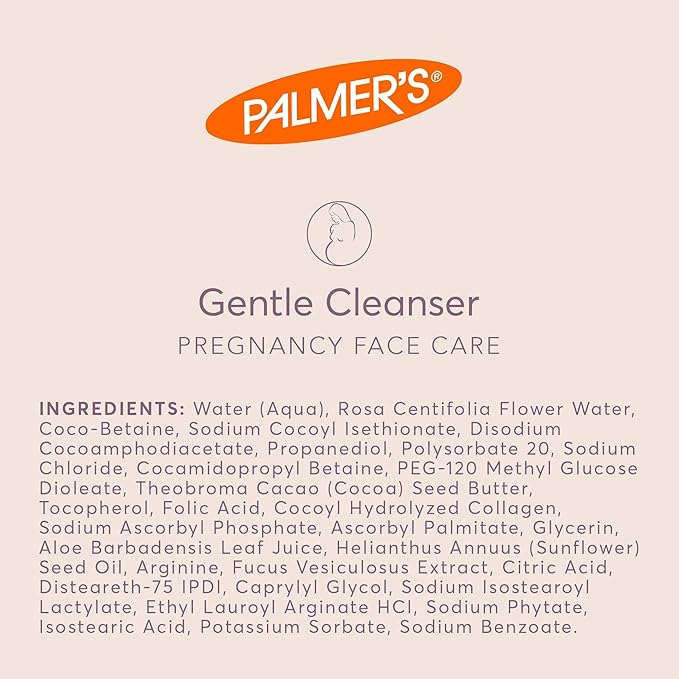 Palmer's Pregnancy Gentle Facial Cleanser, 4.2 fl. oz.
