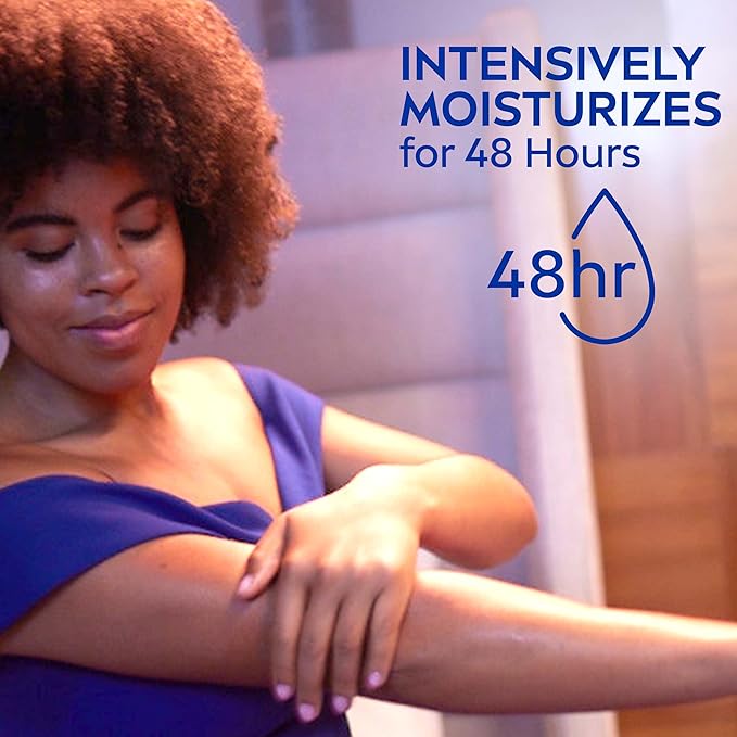 NIVEA Shea Nourish Body Lotion with Deep Nourishing Serum and Shea Butter, 48-Hour Moisturizing Body Lotion for Dry Skin, Nourishes and Smooths Dry Skin, 16.9 Fl Oz Pump Bottle