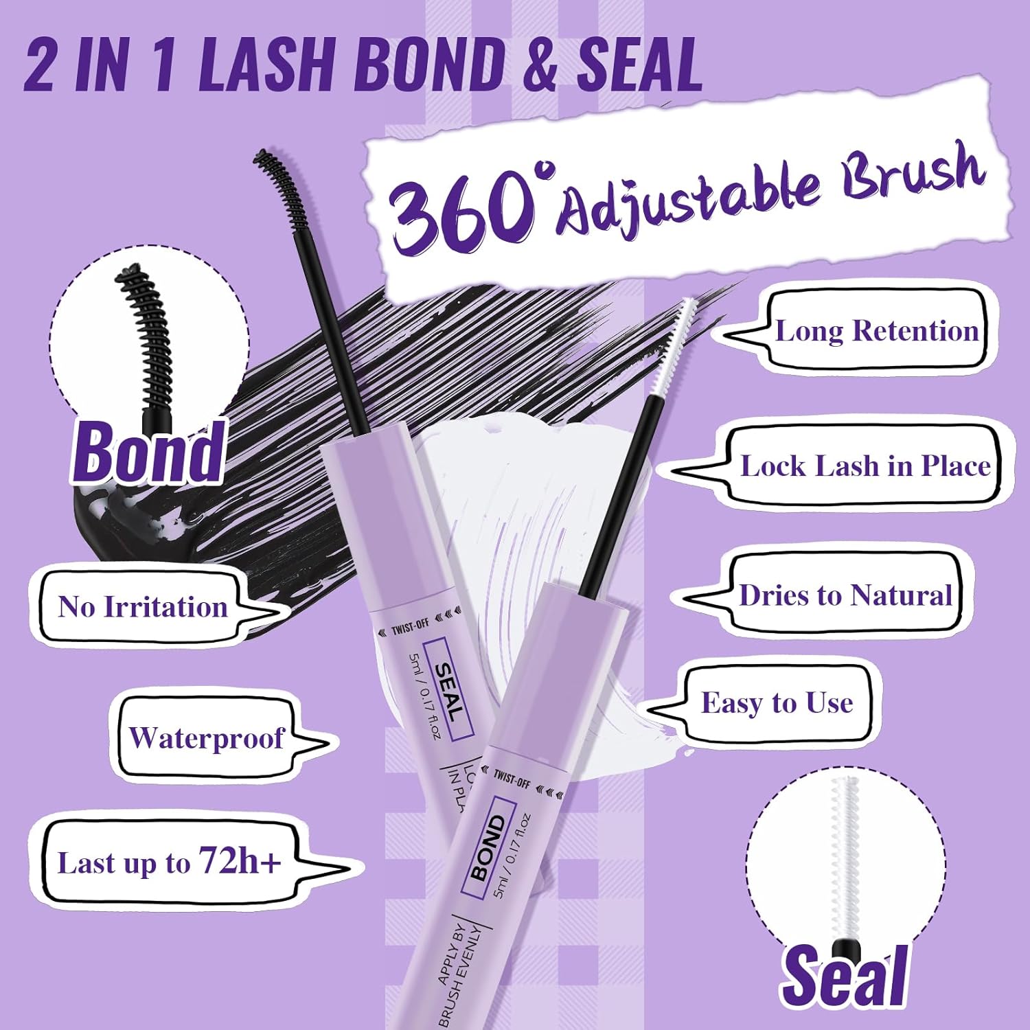 B&Q Lash Extension Kit with Spikes 30D+40D Lash Clusters Kit with Spikes Multi-Type 10-16 Mixed Eyelash Extension Kit with Bottom Lashes, 7D Spike Fans, Individual Lashes, Lash Tweezer(spike-30D+40D)