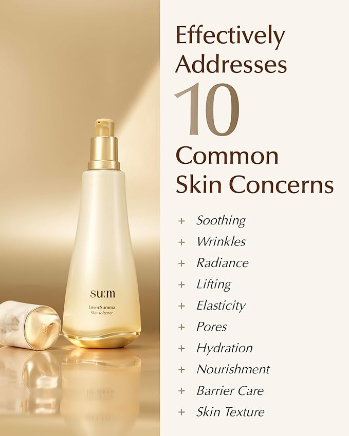 SU:M LOSECSUMMA Essence Duo Set (4 fl oz) - Advanced Anti-Aging Skincare. Infused with Troxerutin Complex™, Repair Elixir™, Avenaserine™ and Fermentation Technology