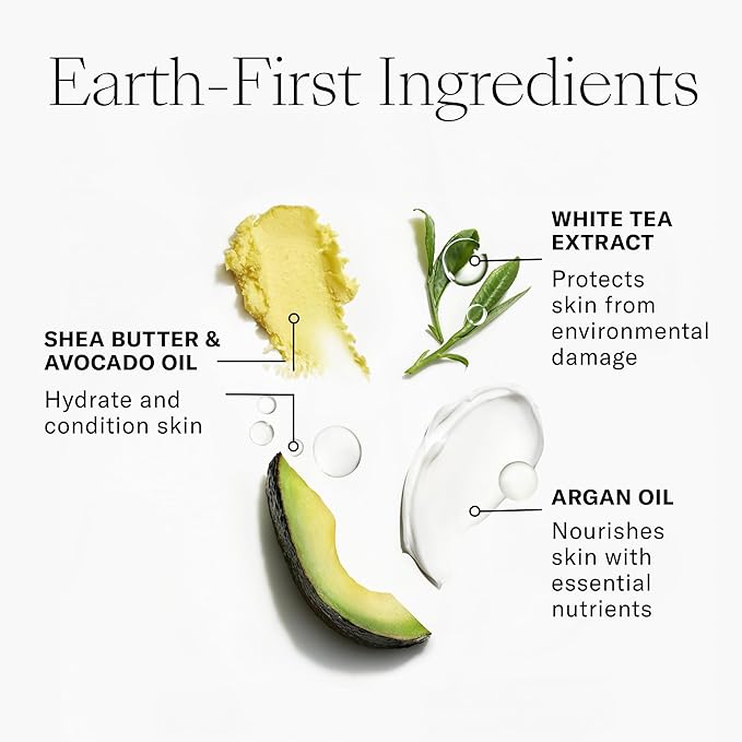 Josie Maran Whipped Argan Oil Body Butter - Skin Firming Cream with Whipped Shea Butter, Avocado Oil & Essential Fatty Acids - Cruelty-Free Skincare - Blissful Beach (8 Oz)