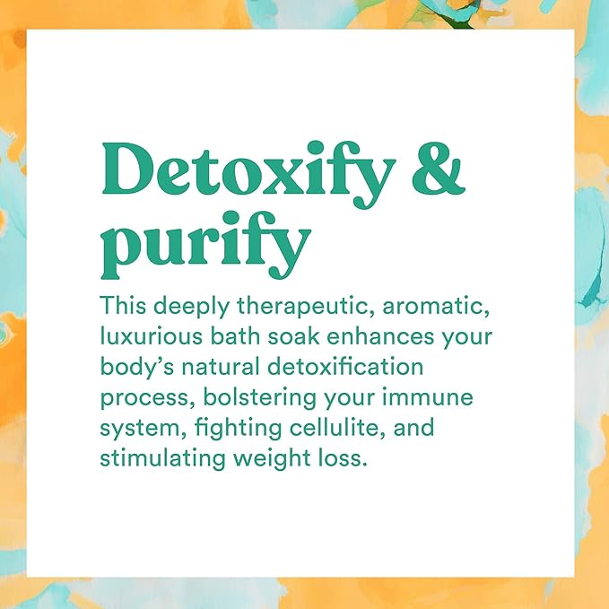 ASUTRA Dead Sea Bath Salts (Detox & Slim Down), 16 oz - Soak in Rich & Vital Healing Minerals - Purify & Energize with Eucalyptus, Sweet Orange, & Lemon Essential Oils