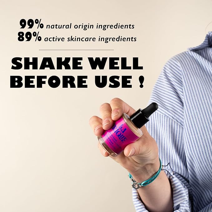 Tinted Serum - Hydrating Face Serum with Hyaluronic Acid - Skin Tint - Lightweight Foundation for Skin Glow - 99% Natural Ingredients - Vegan Makeup & Skincare - 1.0 Fl Oz - 01 Fair