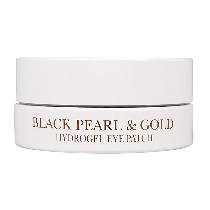 Petitfee Black Pearl & Gold Hydrogel Eye Patch, 60 Patches, 1.4 g