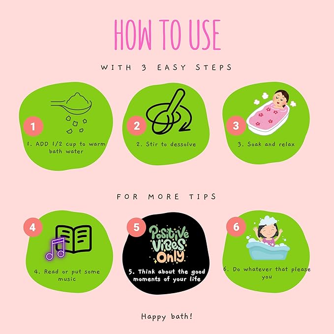 CATMERICA-Pink Himalayan Bath Salt with Eucalyptus and Mint Scent. Perfect for Aromatherapy, Relaxation, Wellness, Muscle Recovery, Body Care. Alternative to Epsom Salt, Magnesium Bath Flakes.