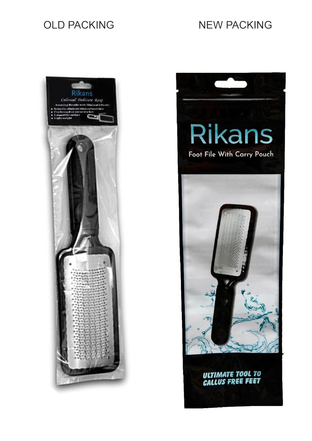 Colossal Foot rasp Foot File and Callus Remover. Best Foot Care Pedicure Metal Surface Tool to Remove Hard Skin. Can be Used on Both Wet and Dry feet, High Grade Stainless Steel File