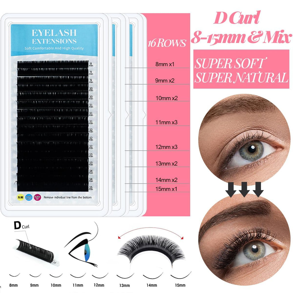 Lash Extension Kit Eyelash Practice for Beginners Professional Set with Mannequin Head Removable Eyelids USB Fan Spraye Individual False Lash Eyelash Strips Shampoo Brush Supplies