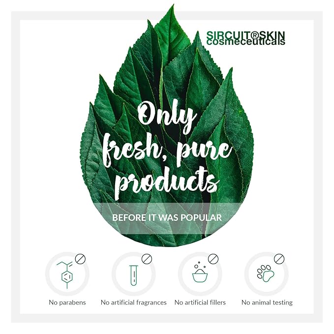 Sircuit Skin BRILLIANCE Fading Serum - Clarifying Facial Serum with Lactic Acid, Witch Hazel + Lemon Peel Extract - Daily Face Serum Promotes Flawless Looking Skin (1 oz)