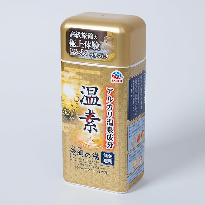 Japanese Hot Spring Bath Salt Onsen Thick Creamy Texture, Powder 600g (15 Baths) (Onso Colorless)