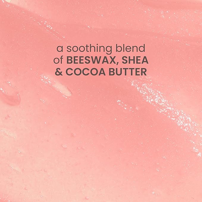 Burt's Bees Rescue Lip Relief, Watermelon, Hydrating Lip Balm for Dry Cracked Lips, with Responsbily Sourced Beeswax and Shea Butter, 100% Natural Origin, 1 Squeezy Tube, 0.35oz